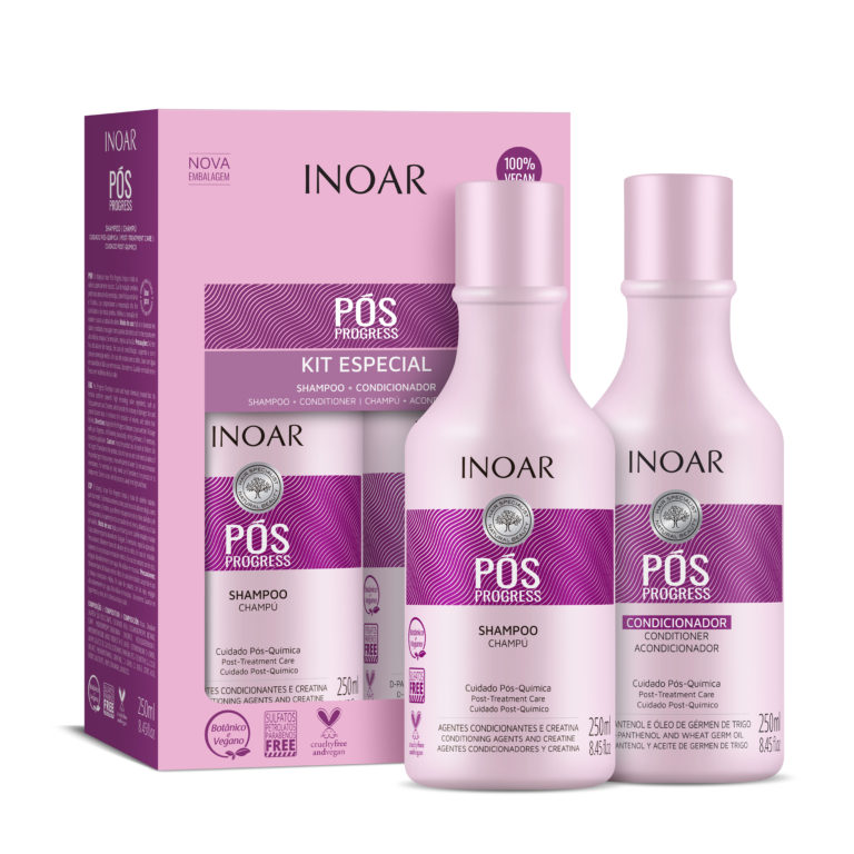 Inoar - Pos Progress Shampoo y Acondicionador