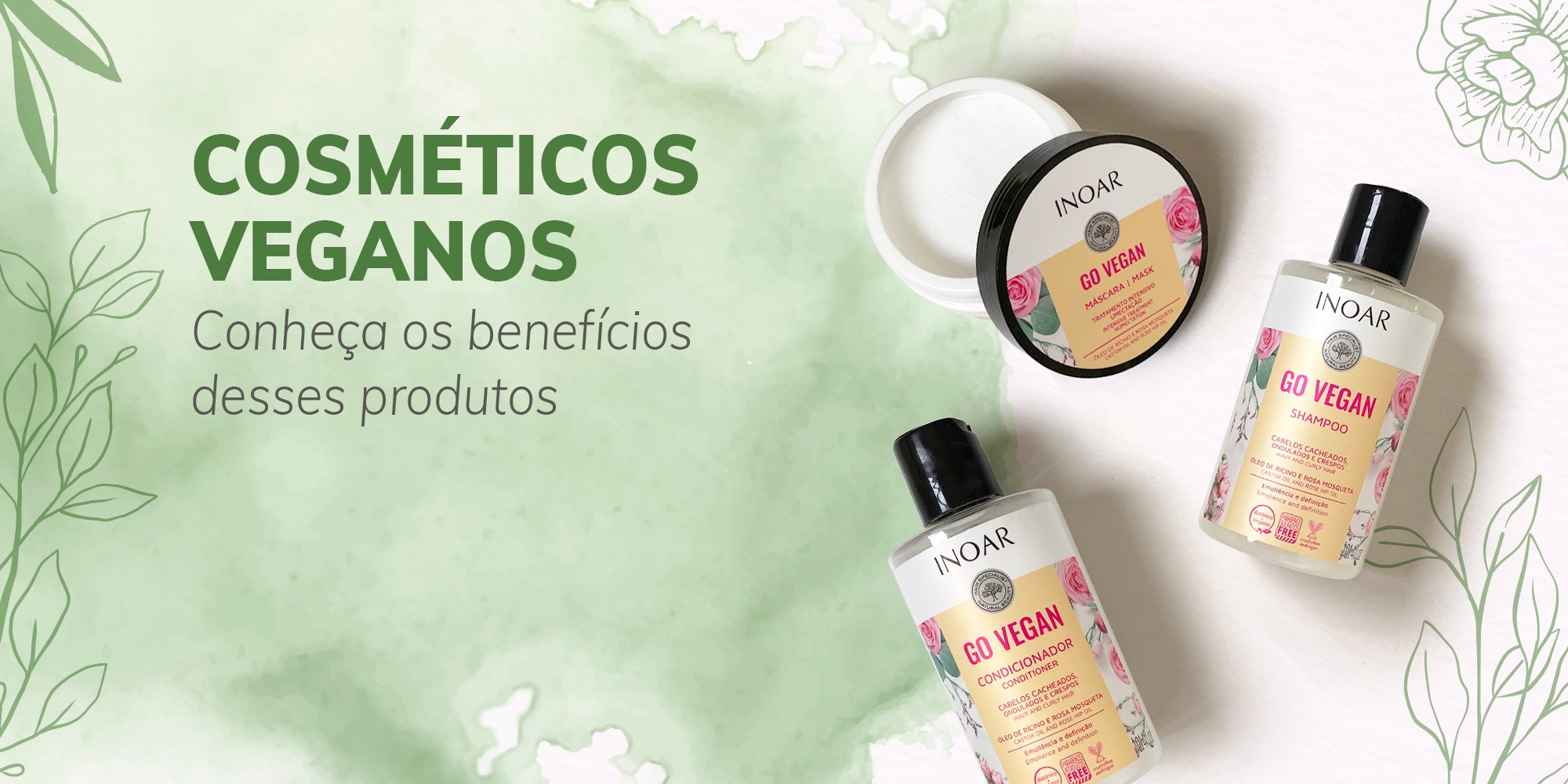 Cosmética vegana: mira cuáles son los beneficios presentes en estos  productos | Inoar