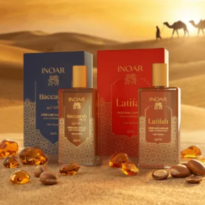 Perfume capilar Latifah e Baccarah Blue.
